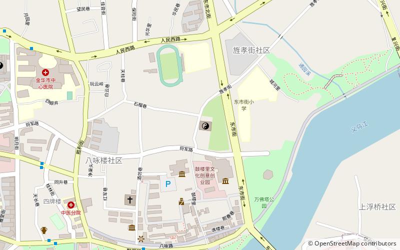 huang da xian ci jinhua location map