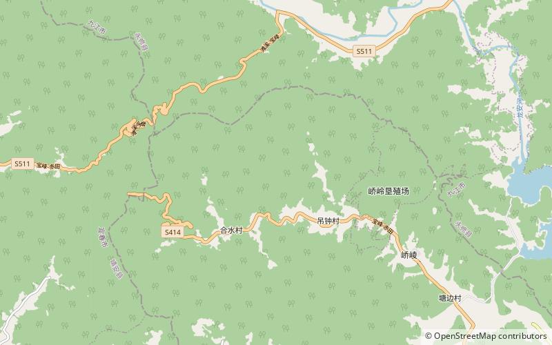 Lago Poyang location map