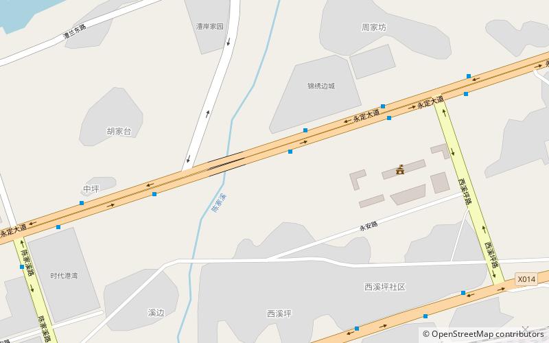 xixiping zhangjiajie location map