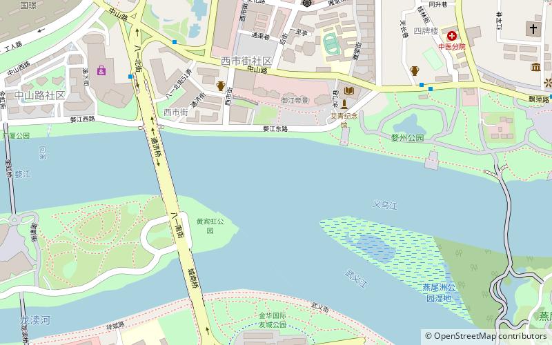 dialecto de jinhua location map