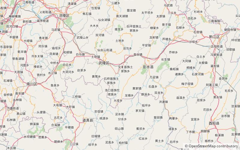 Furong Cave location map