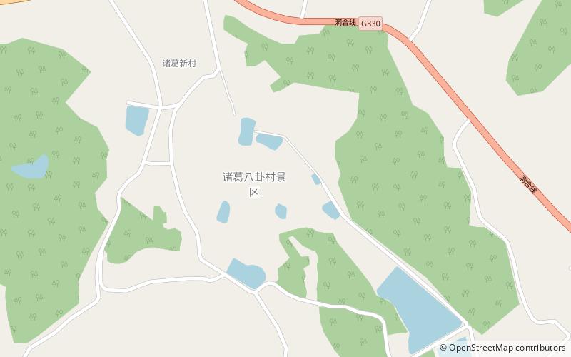 Zhuge Village location map