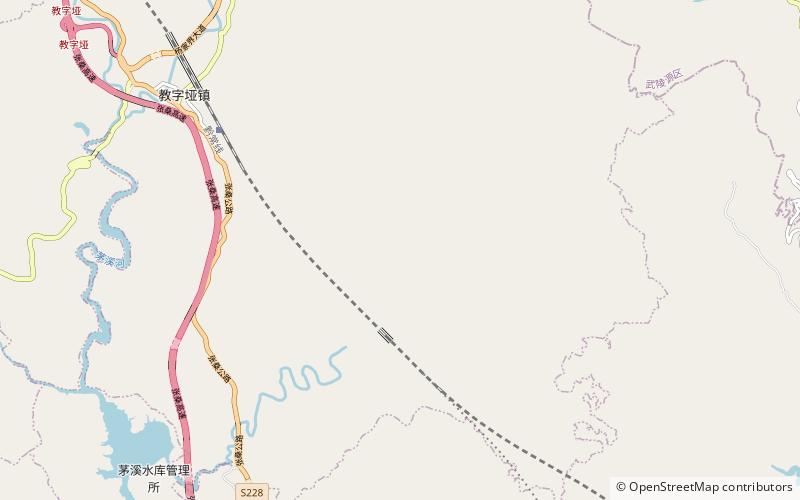 Grotte Huanglong location map
