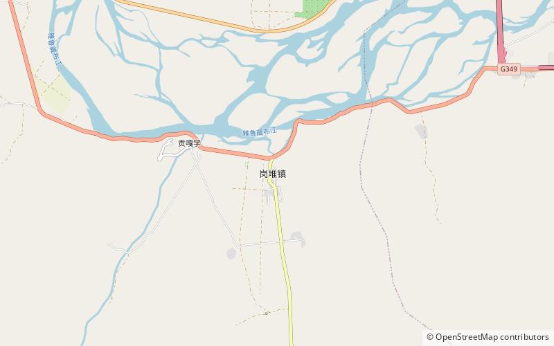 Gongkar Chö Monastery location map