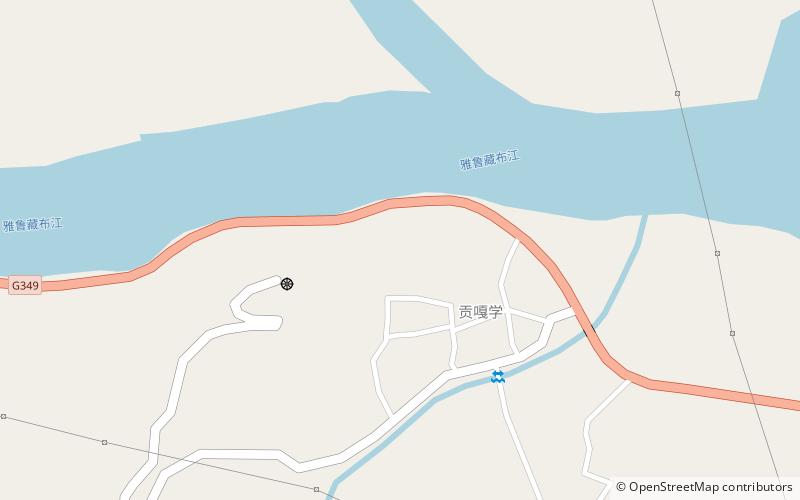 Dzong de Gongkar location map