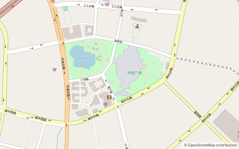 Yiwu Gymnasium location map