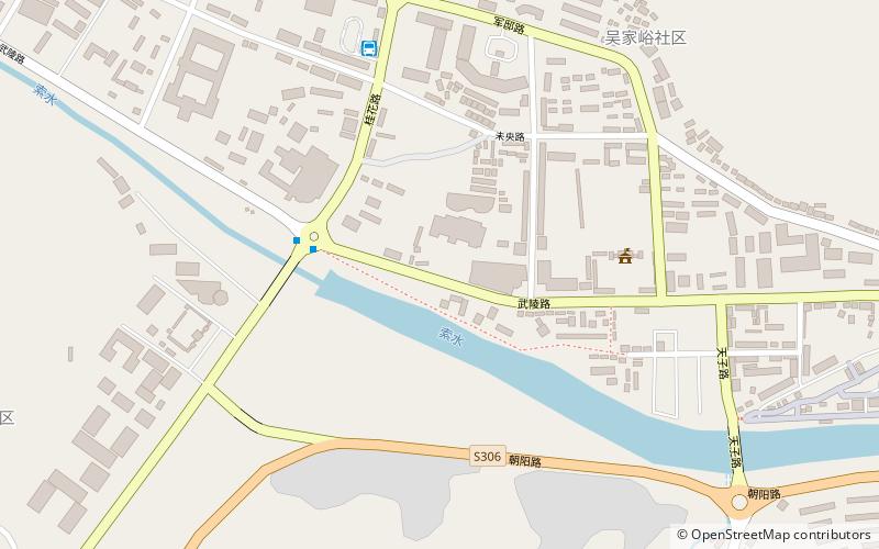 wulingyuan location map