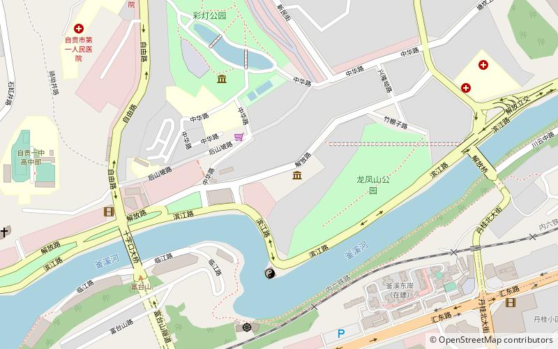 yan ye li shi bo wu guan zigong location map