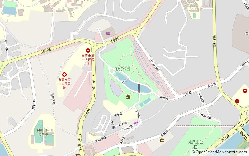 cai deng gong yuan zigong location map