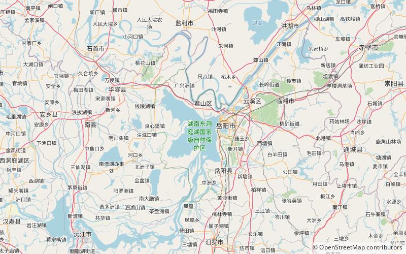Junshan Island location map