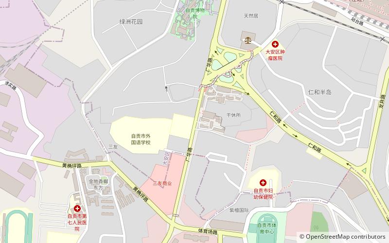 Da’an location map