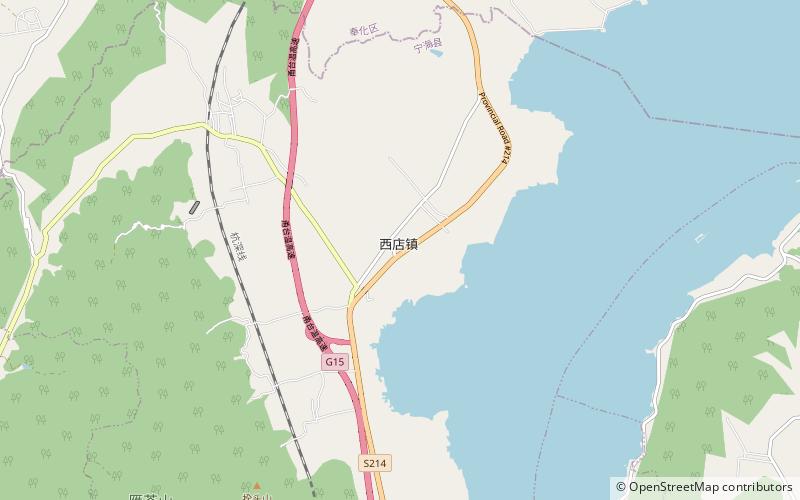 Xidian location map