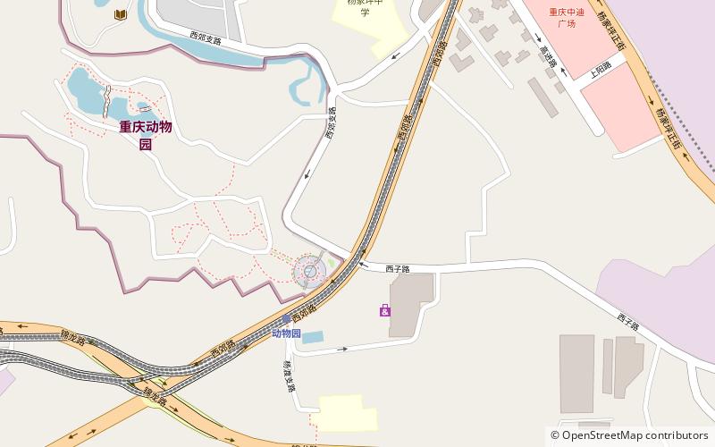 District de Jiulongpo location map