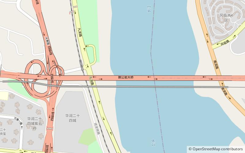 Egongyan Bridge location map