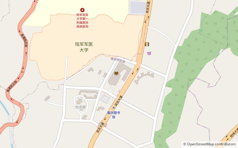 chongqing library location map