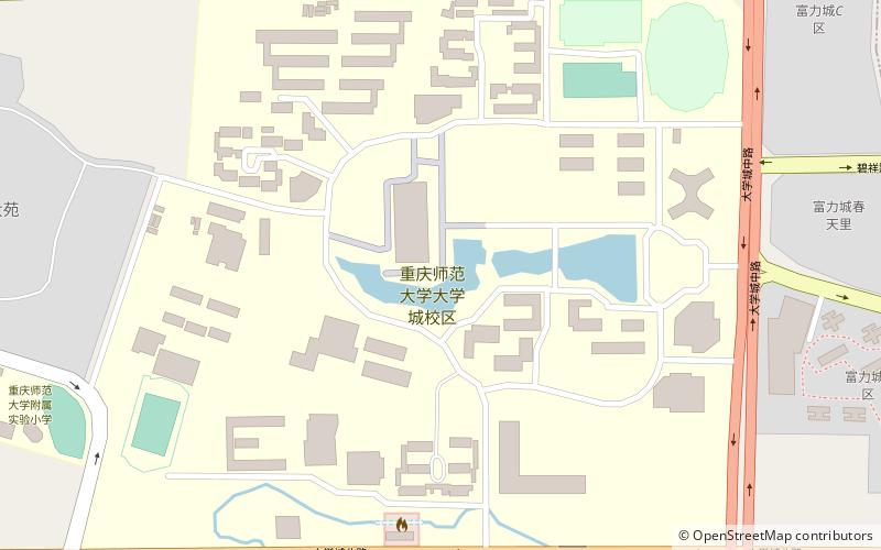 Chongqing Normal University location map