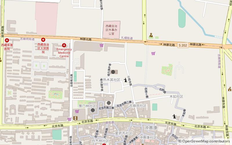 Ramoche Temple location map