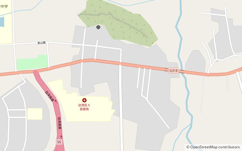 Sanga Monastery location map
