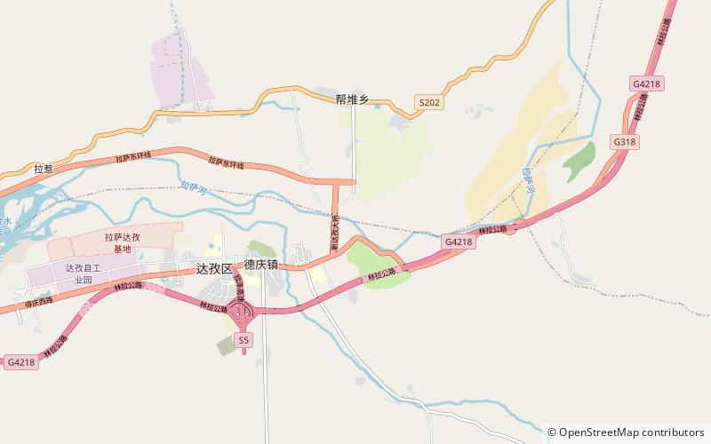 Dazi Bridge location map