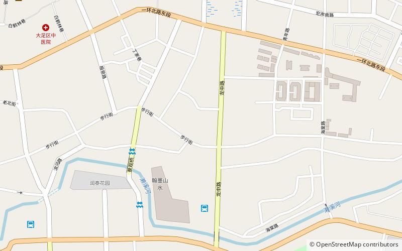 Dazu location map