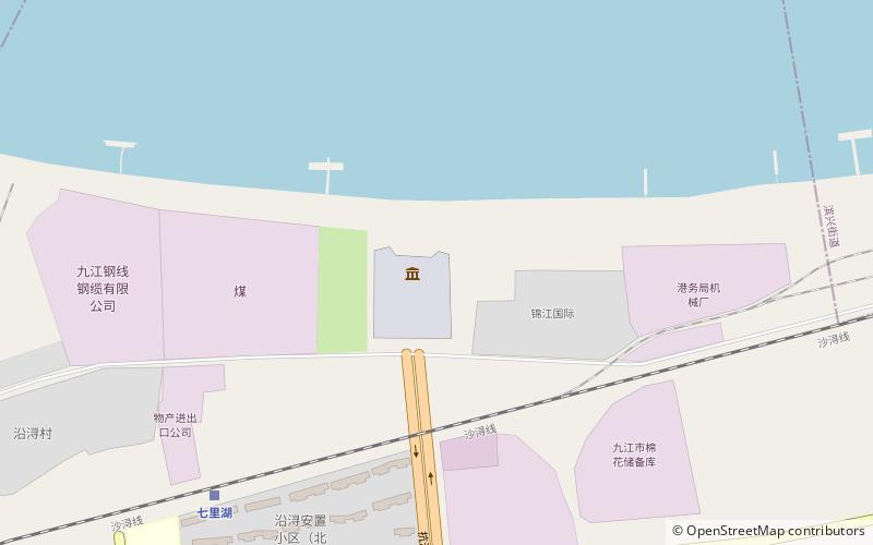 1998 flood memorial jiujiang location map