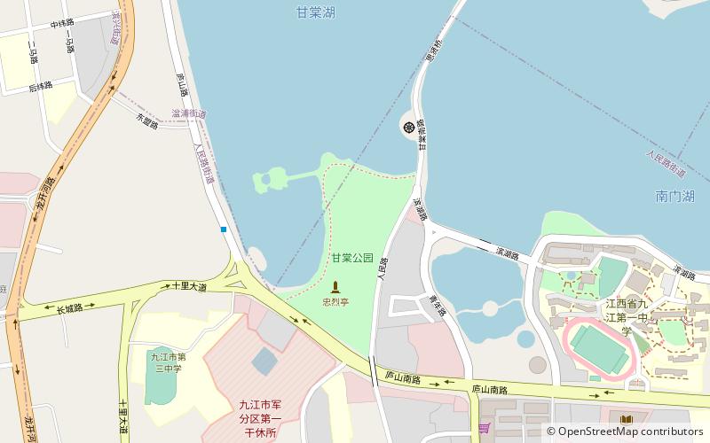 jiu jiang shi dong wu yuan jiujiang location map