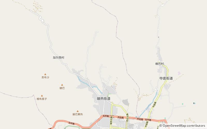 Nyang bran location map