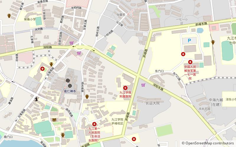 xunyang district jiujiang location map