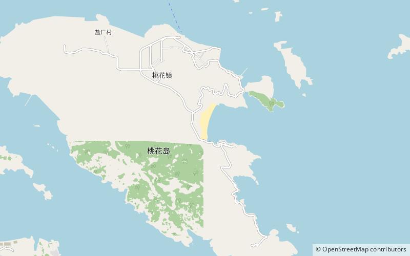 Île Taohua location map