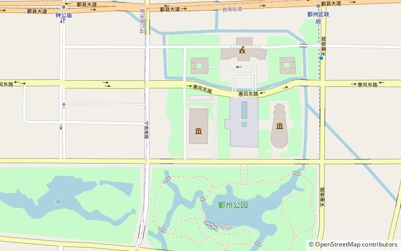 Ningbo-Museum location map