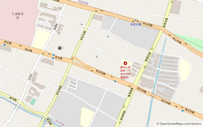 jiangdong district ningbo location map