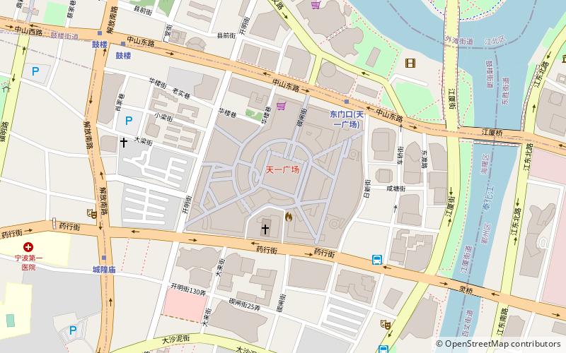 Tianyi Square location map