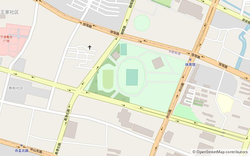 ningbo fubang stadium location map
