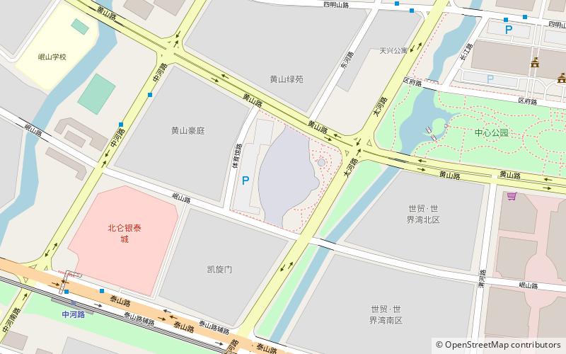Beilun Gymnasium location map