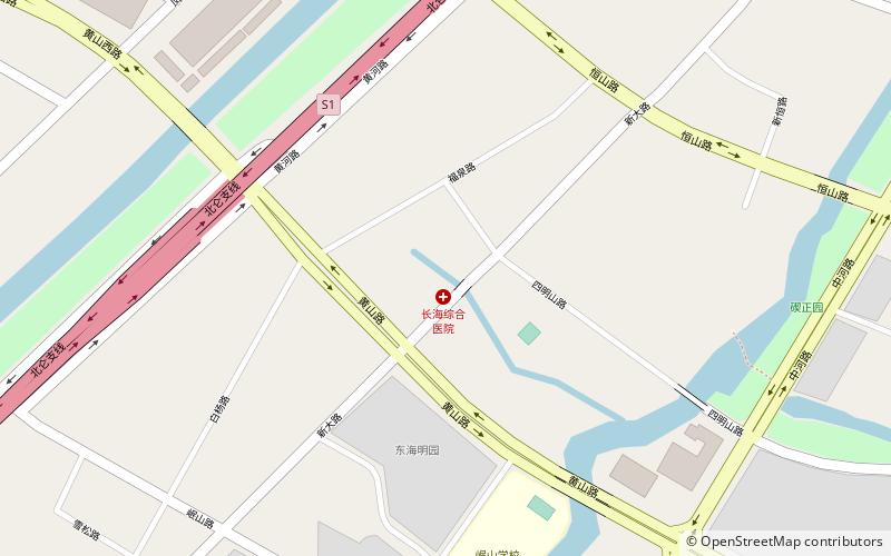 beilun district location map