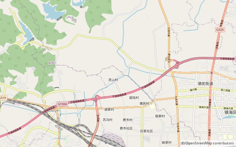 Baoguo Temple location map