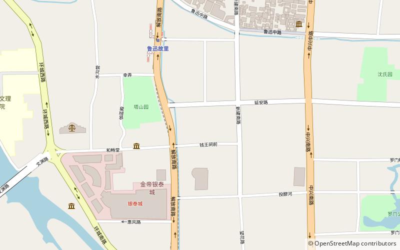 Yuecheng District location map