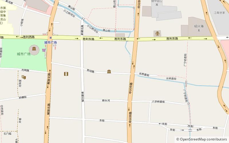 zhou enlai ancestral home shaoxing location map