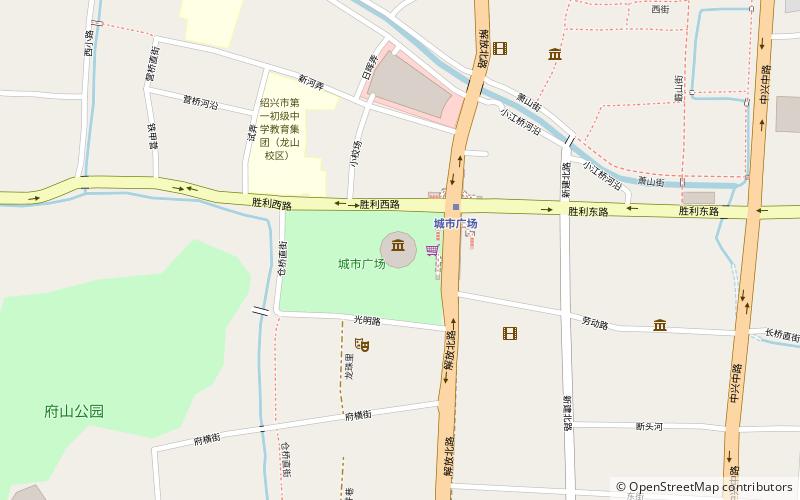 shao xing shi hui zhan zhong xin shaoxing location map