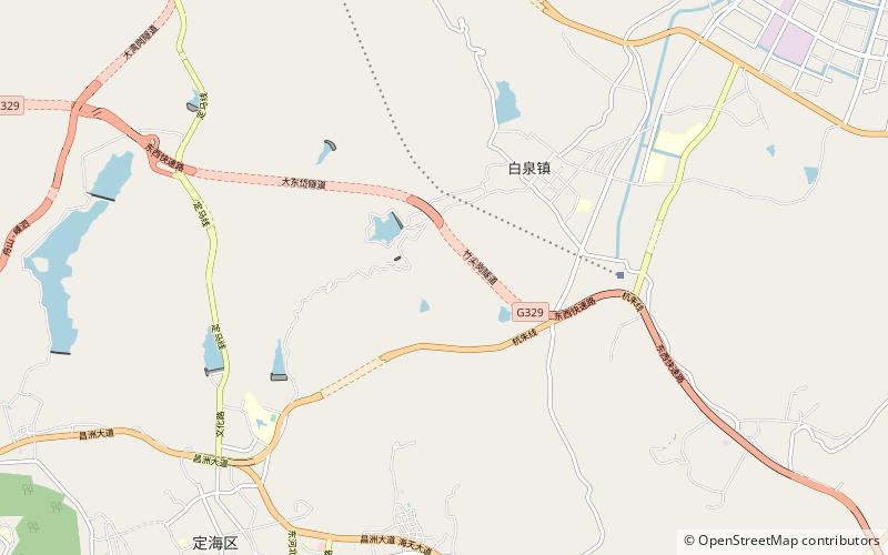 Île de Zhoushan location map