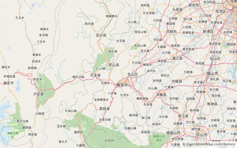 Bifengxia location map