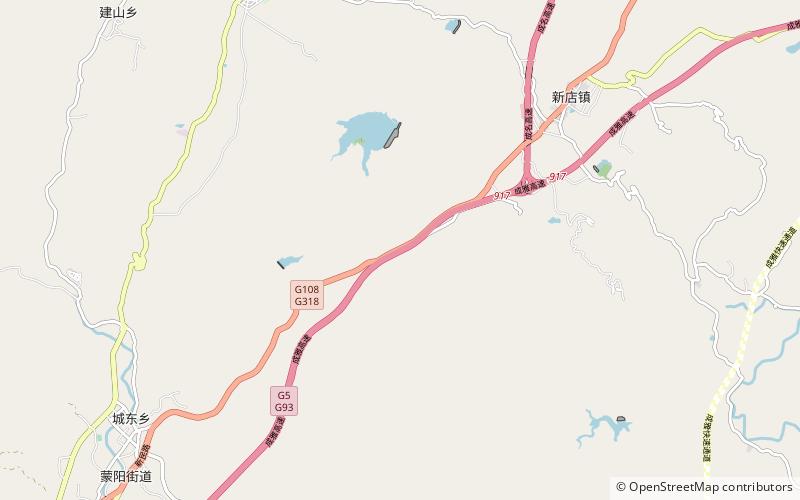 hongxing location map