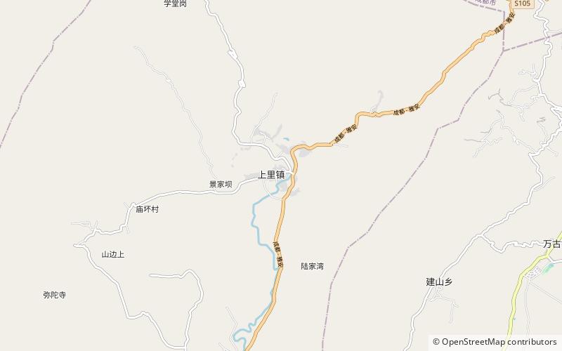 Shangli location map