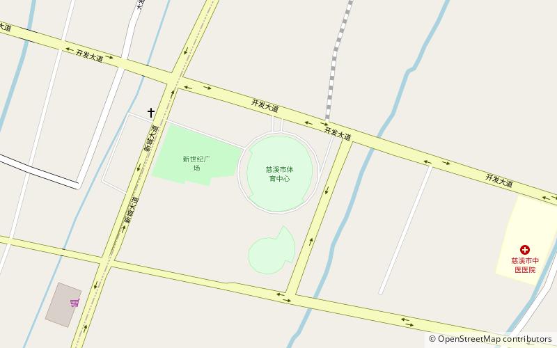 ningbo cixi stadium cixi city location map