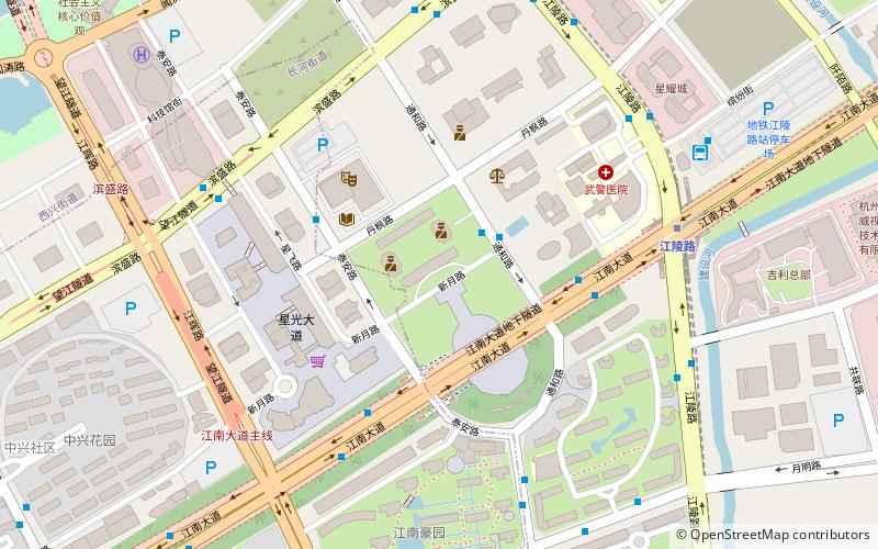 Binjiang location map