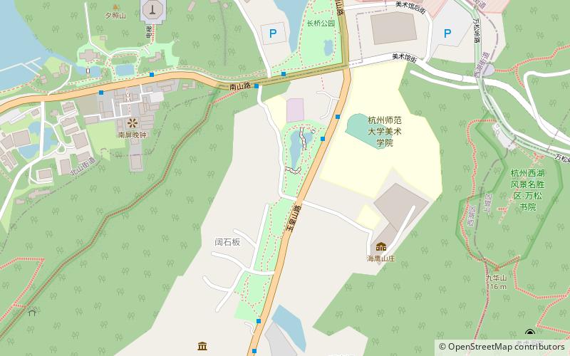 Jingci Temple location map