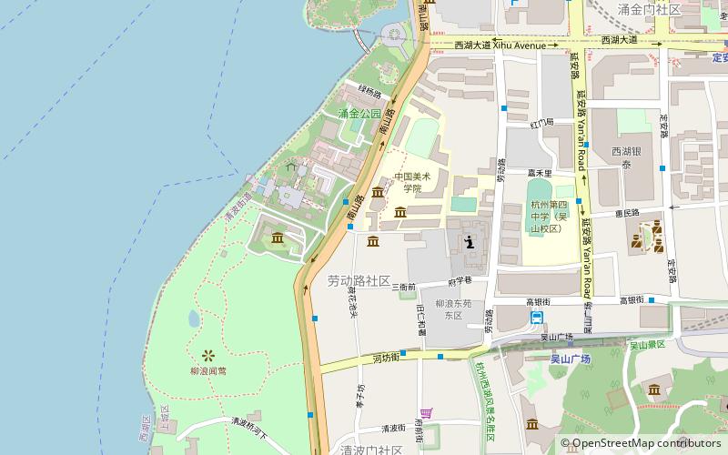 caa art museum hangzhou location map