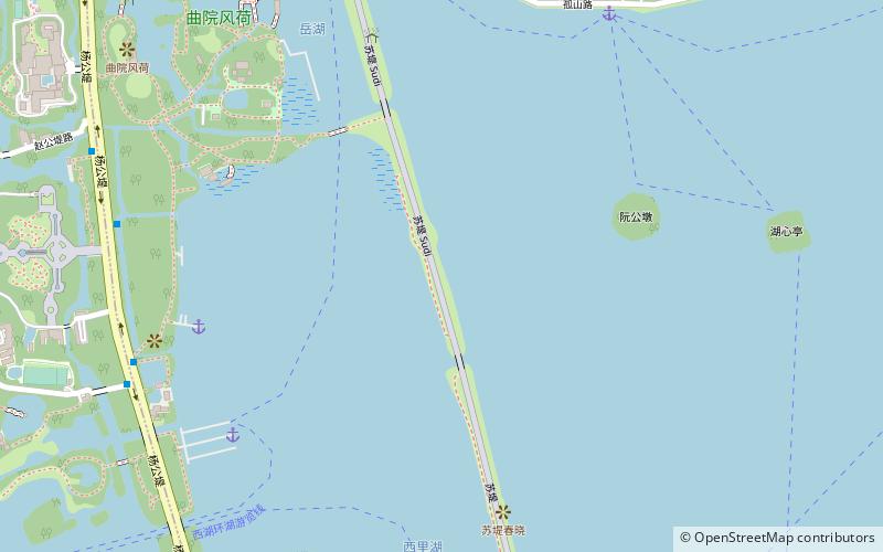 su causeway hangzhou location map