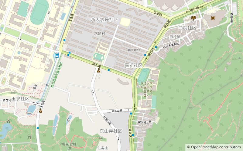 Xihu location map