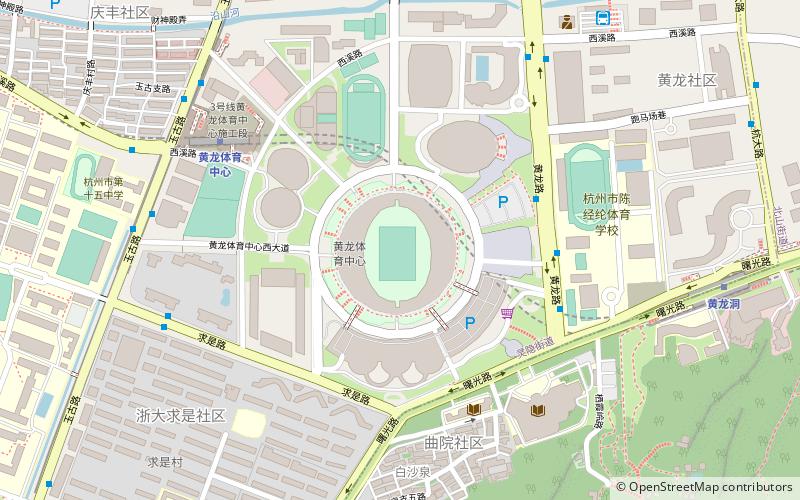 Yellow Dragon Sports Center location map